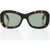 Off-White Butterfly Pablo Sunglasses With Tortoiseshell Frame Brown
