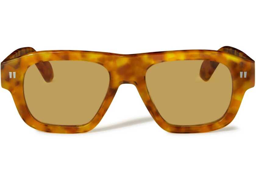 Ochelari de soare Off-White Wayfarer Providence Sunglasses With Tortoiseshell Frame Orange Femei (BM 19253891) 1