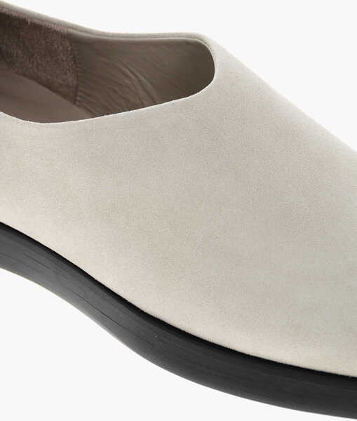 Saboti FEAR OF GOD Leather Eternal Mules With Cuir Sole Beige Femei (BM 19253924) 4