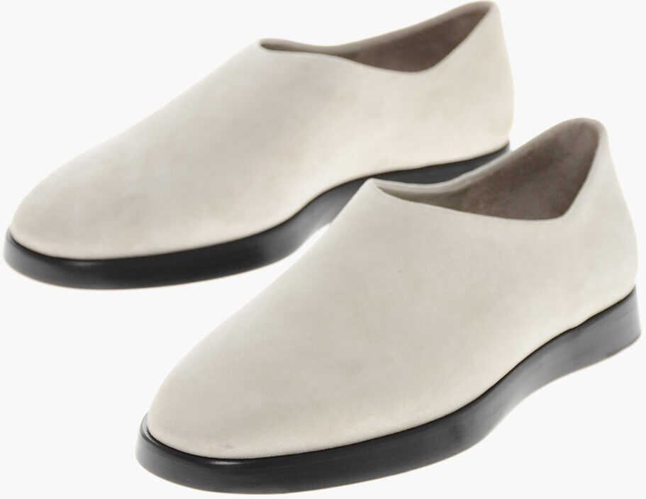 Saboti FEAR OF GOD Leather Eternal Mules With Cuir Sole Beige Femei (BM 19253924) 1