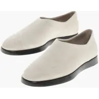 Saboti Leather Eternal Mules With Cuir Sole Femei