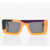 Off-White Color Block Seattle Rectangular Sunglasses Multicolor