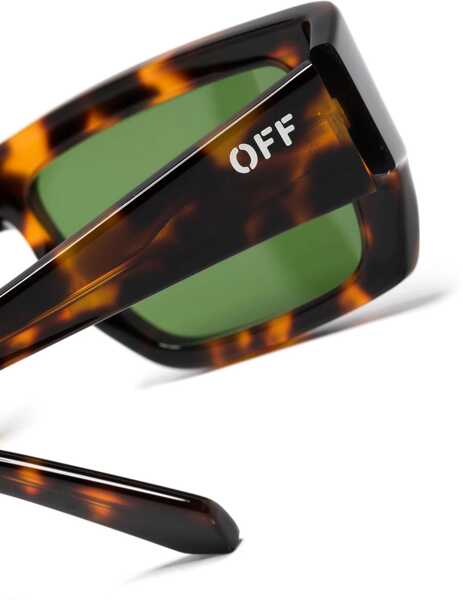 Ochelari de soare Off-White Rectangular Prescott Sunglasses With Tortoiseshell Frame Brown Femei (BM 19253933) 3