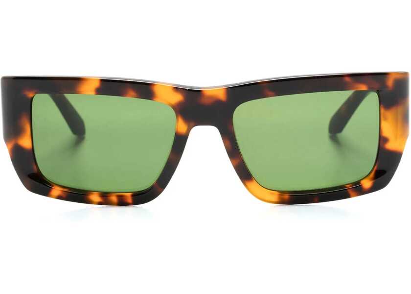 Ochelari de soare Off-White Rectangular Prescott Sunglasses With Tortoiseshell Frame Brown Femei (BM 19253933) 1