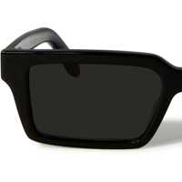 Ochelari de soare Dama - Ochelari de soare Off-White Rectangular Warren Sunglasses With Logoed Frame Black Femei (BM 19253936) - B-mall.ro