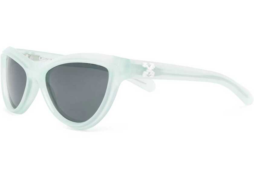 Ochelari de soare Off-White Solid Color Atlanta Sunglasses With Embossed Arrow Detail Green Femei (BM 19253939) 2