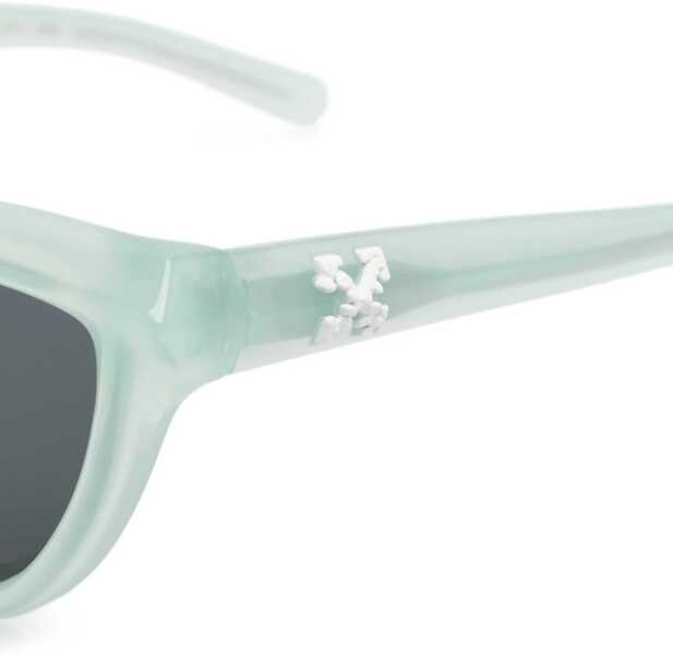 Ochelari de soare Off-White Solid Color Atlanta Sunglasses With Embossed Arrow Detail Green Femei (BM 19253939) 3