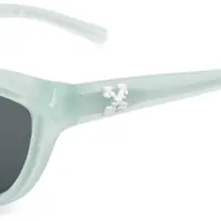 Ochelari de soare Dama - Ochelari de soare Off-White Solid Color Atlanta Sunglasses With Embossed Arrow Detail Green Femei (BM 19253939) - B-mall.ro