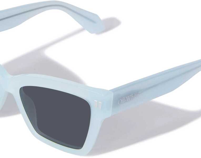 Ochelari de soare Off-White Wayfarer Cincinnati Sunglasses With Logoed Rods Light Blue Femei (BM 19253942) 2