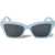 Off-White Wayfarer Cincinnati Sunglasses With Logoed Rods Light Blue
