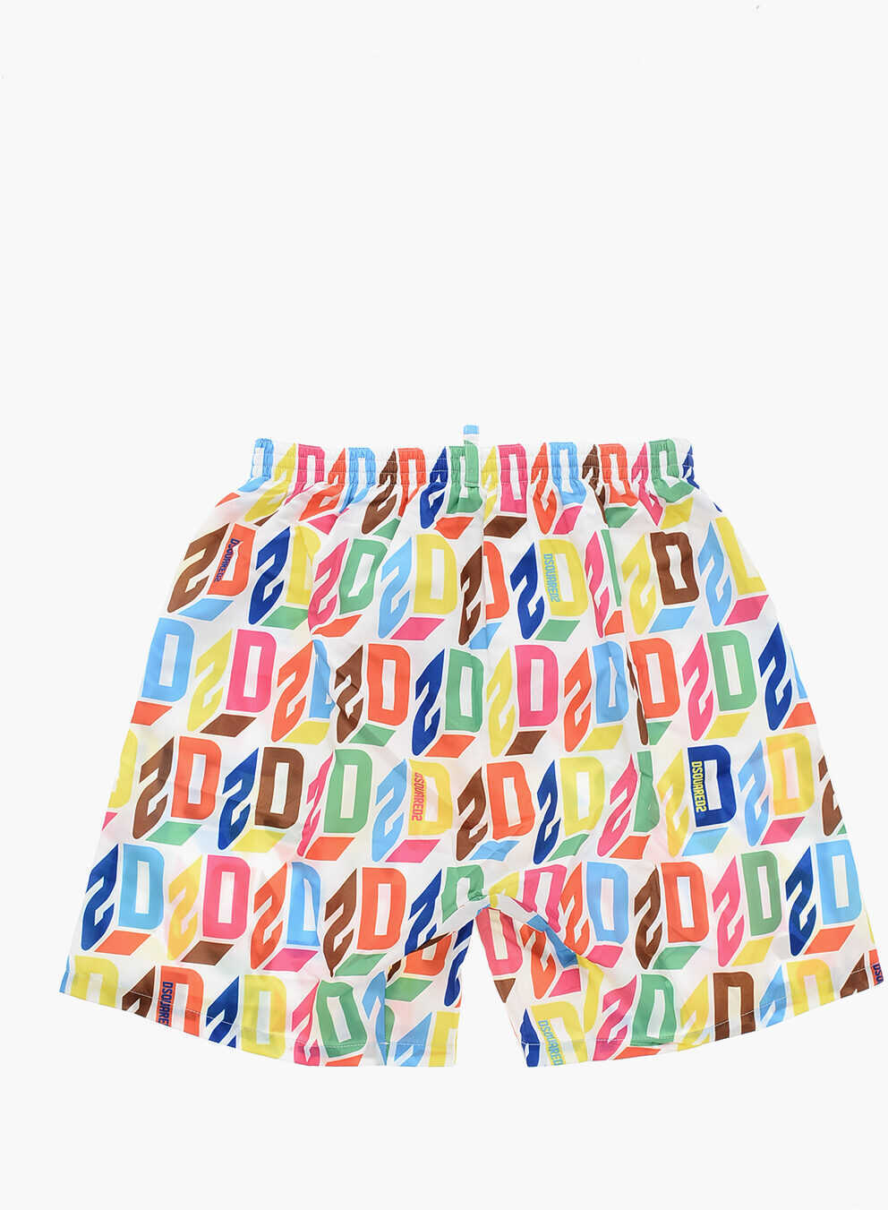 Bermude DSQUARED2 Monogram Patterned Swimshorts Multicolor Barbati (BM 19253948) 3