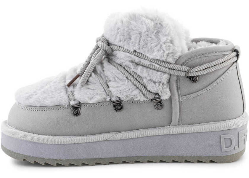 Cizme de iarna D.Franklin Nordic TRK Fur Low Light Grey Grey Femei (BM 19253960) 4
