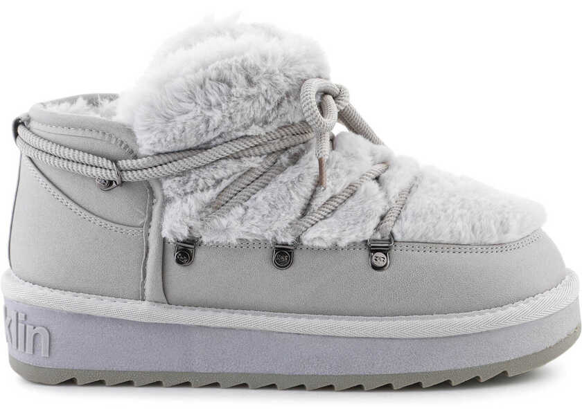 Cizme de iarna D.Franklin Nordic TRK Fur Low Light Grey Grey Femei (BM 19253960) 6
