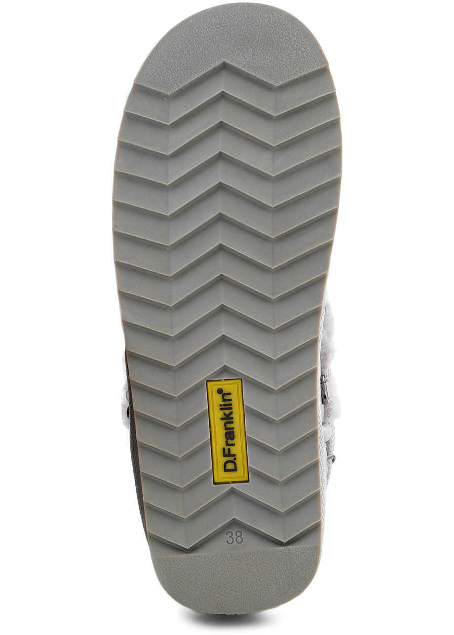 Cizme de iarna D.Franklin Nordic TRK Fur Low Light Grey Grey Femei (BM 19253960) 7