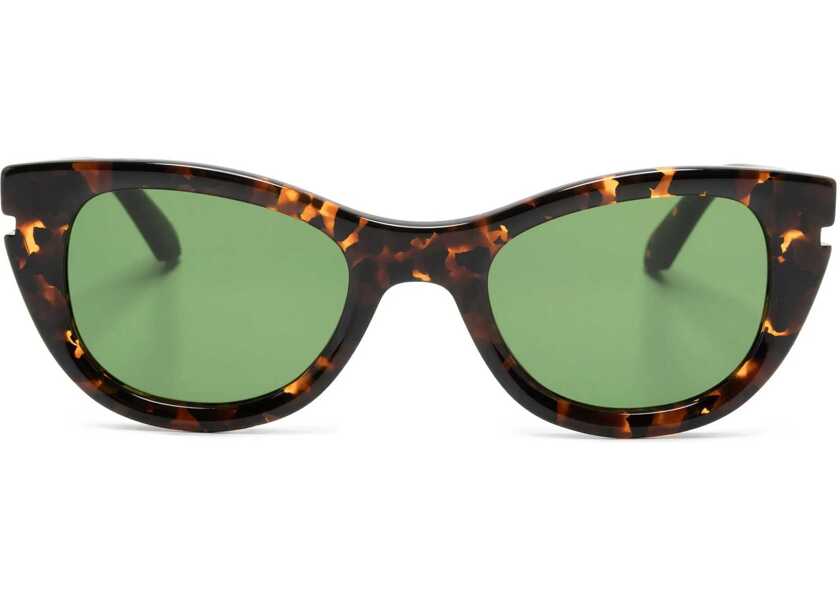 Ochelari de soare Off-White Tortoiseshell Framed Boulder Sunglasses Brown Femei (BM 19253984) 1