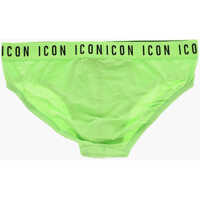 Chiloti pentru Barbati - Chiloti DSQUARED2 Stretch Cotton Icon Briefs With Logoed Waistband Green Barbati (BM 19253999) - B-mall.ro