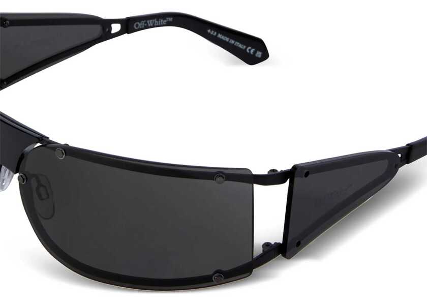 Ochelari de soare Off-White Glass Rods Kenema Shield Sunglasses Black Femei (BM 19254002) 2