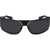 Off-White Glass Rods Kenema Shield Sunglasses Black