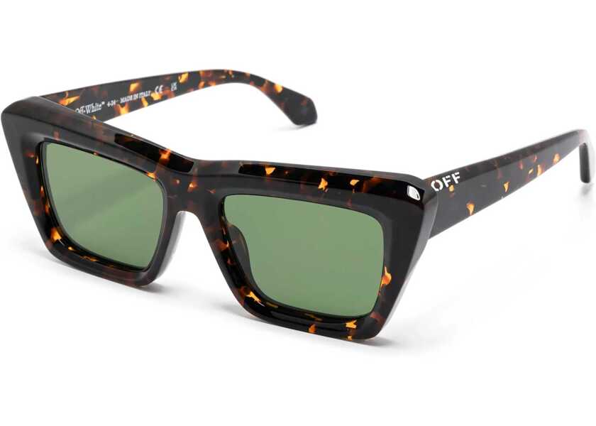 Ochelari de soare Off-White Wayfarer Hampton Sunglasses With Tortoiseshell Frame Brown Femei (BM 19254014) 2