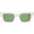 Off-White Wayfarer Virgil Sunglasses With Arrow Rods White