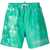 DSQUARED2 Nylon Sketch Swimshorts Green