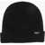 DSQUARED2 Solid Color Wool Beanie With Contrasting Patch Black