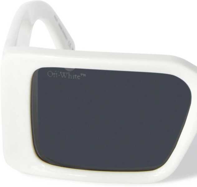 Ochelari de soare Off-White Squared Milano Sunglasses With Logoed Maxi Rods White Femei (BM 19254071) 3