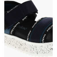 Sandale Dama pagina 25 - Sandale fara toc Chloe See By Logoed Sandals With Strap Closure Midnight Blue Femei (BM 19254074) - B-mall.ro