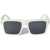 Off-White Rectangular Lawton Sunglasses With Logoed Frame White