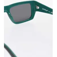 Ochelari de soare Dama - Ochelari de soare Off-White Squared Prescott Sunglasses With Logoed Rods Green Femei (BM 19254083) - B-mall.ro