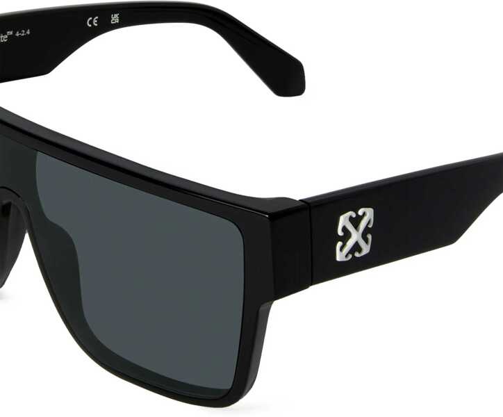 Ochelari de soare Off-White Shield Syracuse Sunglasses With Arrow Detail Black Femei (BM 19254089) 2