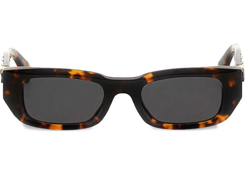 Ochelari de soare Off-White Rectangular Fillmore Sunglasses With Logoed Rods Brown Femei (BM 19254098) 1