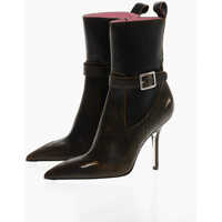Botine Lived-In Eat My Dust Leather Booties 10Cm Femei