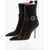 DSQUARED2 Lived-In Eat My Dust Leather Booties 10Cm Brown