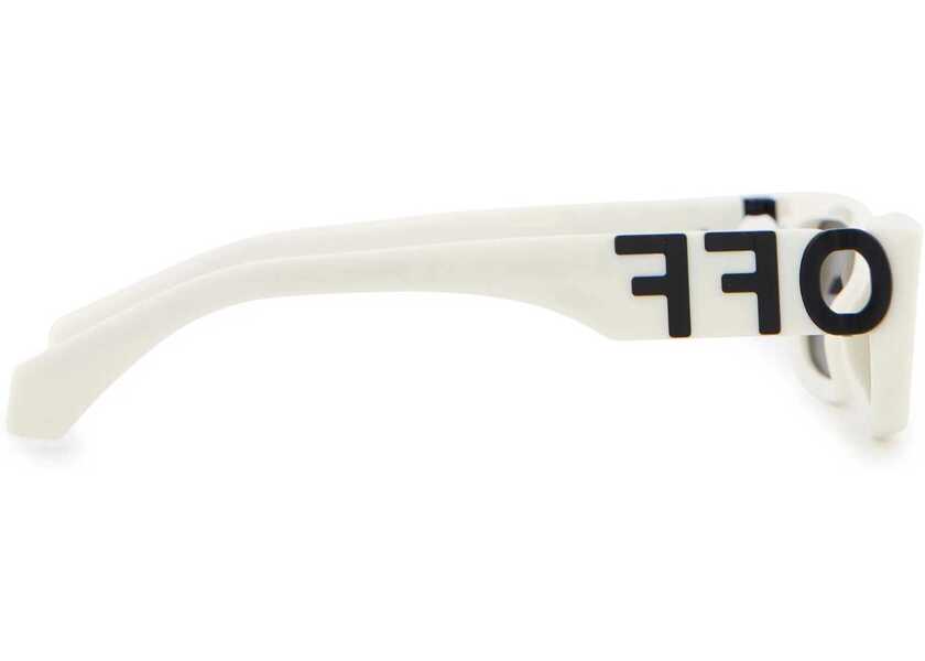 Ochelari de soare Off-White Rectangular Fillmore Sunglasses With Logoed Rods White Femei (BM 19254125) 4