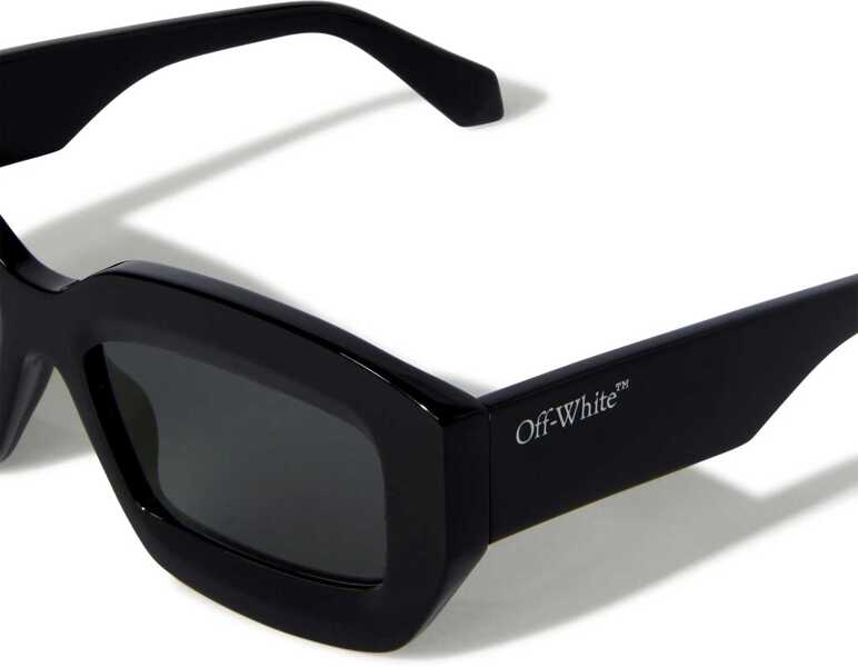 Ochelari de soare Off-White Oval Charlotte Sunglasses With Logoed Frame Black Femei (BM 19254146) 2