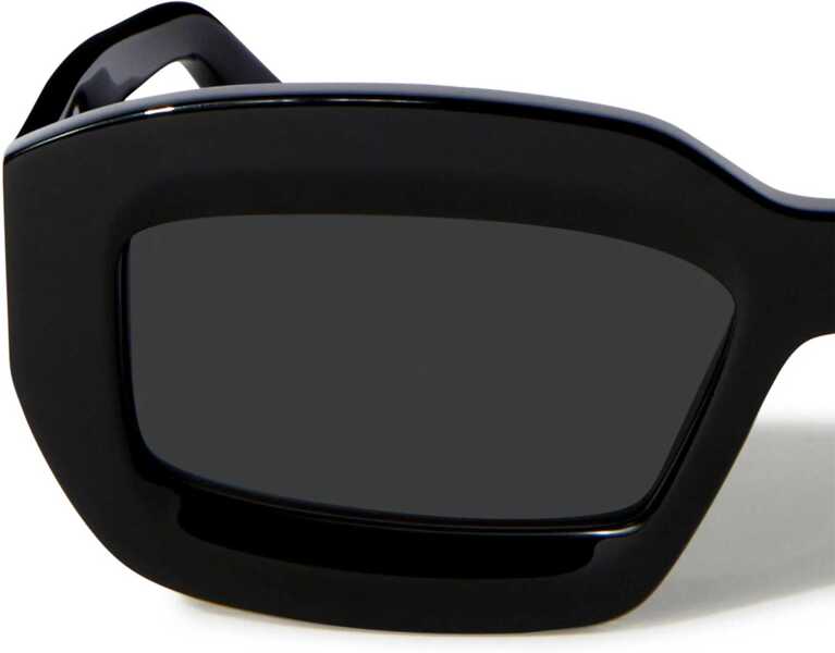 Ochelari de soare Off-White Oval Charlotte Sunglasses With Logoed Frame Black Femei (BM 19254146) 3