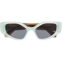 Ochelari de soare Cat-Eye Memphis Sunglasses With Marble-Effect Rods Femei
