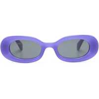 Ochelari de soare Off-White Solid Color Amalfi Oval Sunglasses