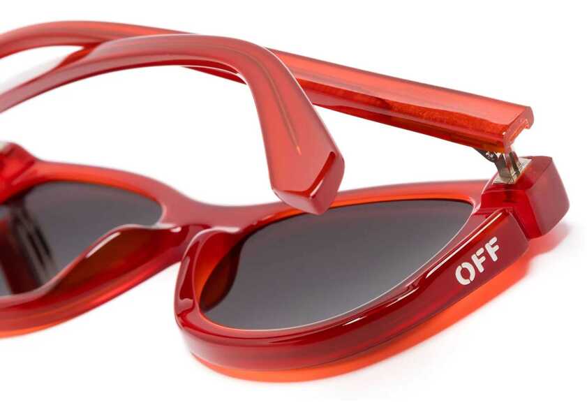 Ochelari de soare Off-White Wayfarer Framed Boulder Sunglasses Red Femei (BM 19254269) 3
