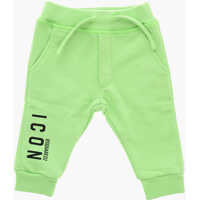 Pantaloni de trening Icon Brushed Cotton Joggers With Printed Logo Baieti
