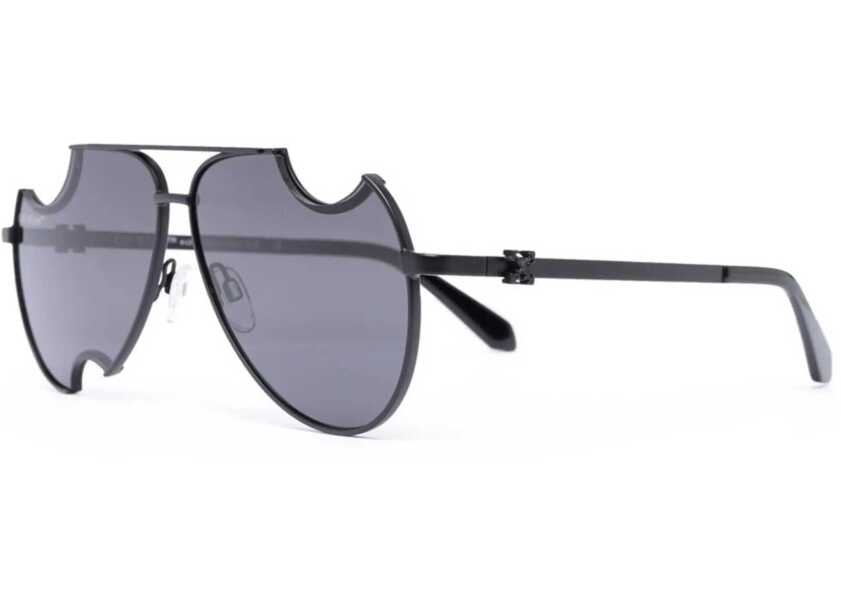 Ochelari de soare Off-White Aviator Dallas Sunglasses With Meteor Design Black Femei (BM 19254317) 2