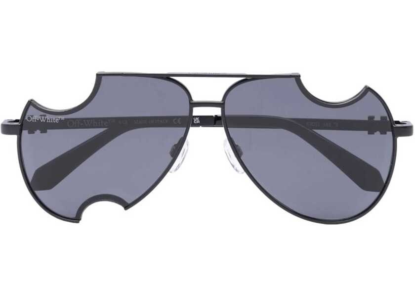 Ochelari de soare Off-White Aviator Dallas Sunglasses With Meteor Design Black Femei (BM 19254317) 1