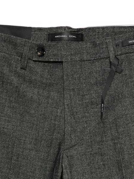 Pantaloni MICHAEL COAL Michael Coal Anthracite Grey Trousers GREY Barbati (BM 19254336) 3