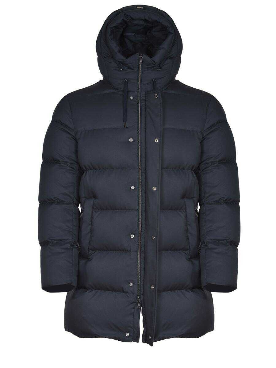 Paltoane Herno Herno  Coats BLUE Barbati (BM 19254339) 3