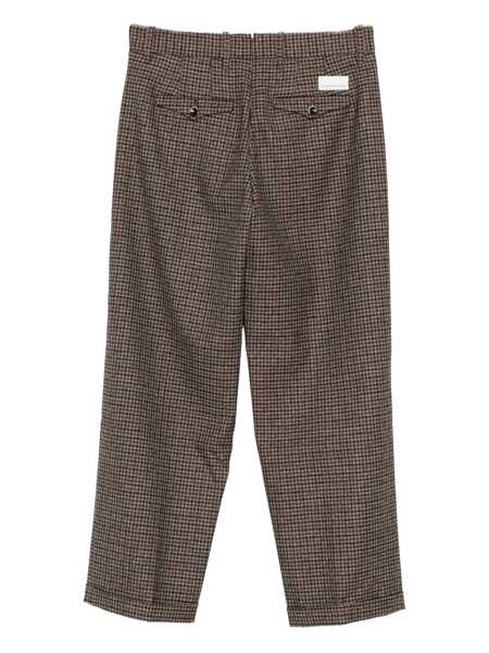 Pantaloni casual Nine in the morning Nine In The Morning Montana Trousers With Check Pattern Black Femei (BM 19254348) 2