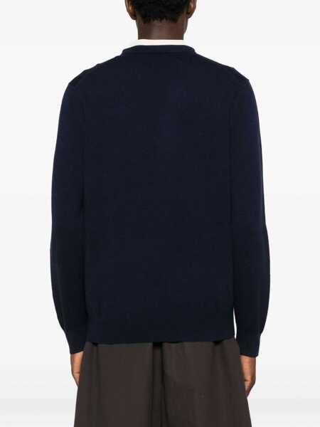 Pulovere Mc2 Saint Barth MC2 Saint Barth Heron Light Embry Crew Neck Sweater BLUE Barbati (BM 19254477) 4