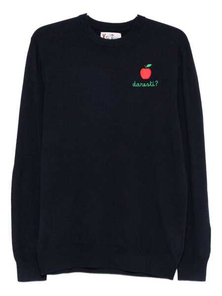 Pulovere Mc2 Saint Barth MC2 Saint Barth Heron Light Embry Crew Neck Sweater BLUE Barbati (BM 19254477) 1