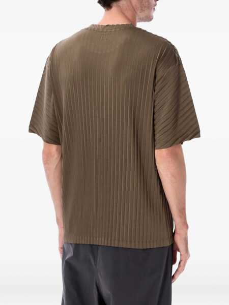 Tricouri Satisfy Satisfy Auralite Pleated Running T-Shirt Green Barbati (BM 19254480) 3