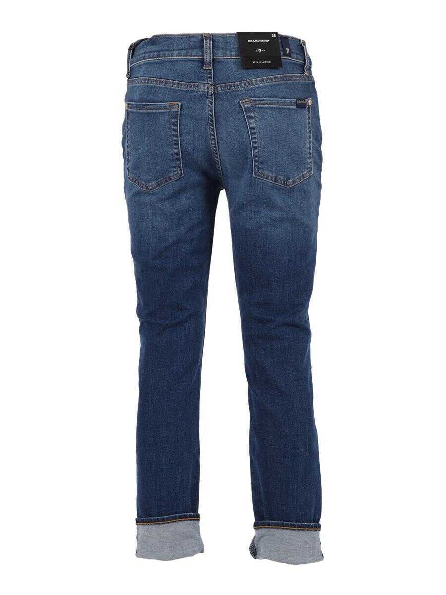 Blugi 7 For All Mankind 7 For All Mankind Jeans BLUE Femei (BM 19254711) 2
